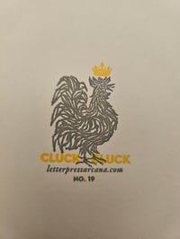 Image 4 of Cluck Cluck greeting card