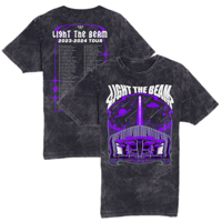 Image 1 of Light the Beam 2023-2024 Tour T-Shirt (Acid Wash Edition)