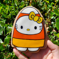 Hello Kitty Candy Corn Coaster