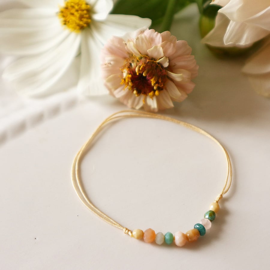 Image of Bracelet arc en ciel d'automne