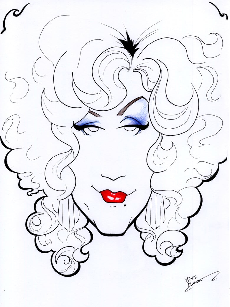 Image of Drag Portrait - Lily Savage