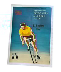 Image 1 of 1977 - Original Youth Peace Race poster by Vil. Cihelka