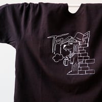 Image 1 of T-SHIRT - WOU WALL - BLACK