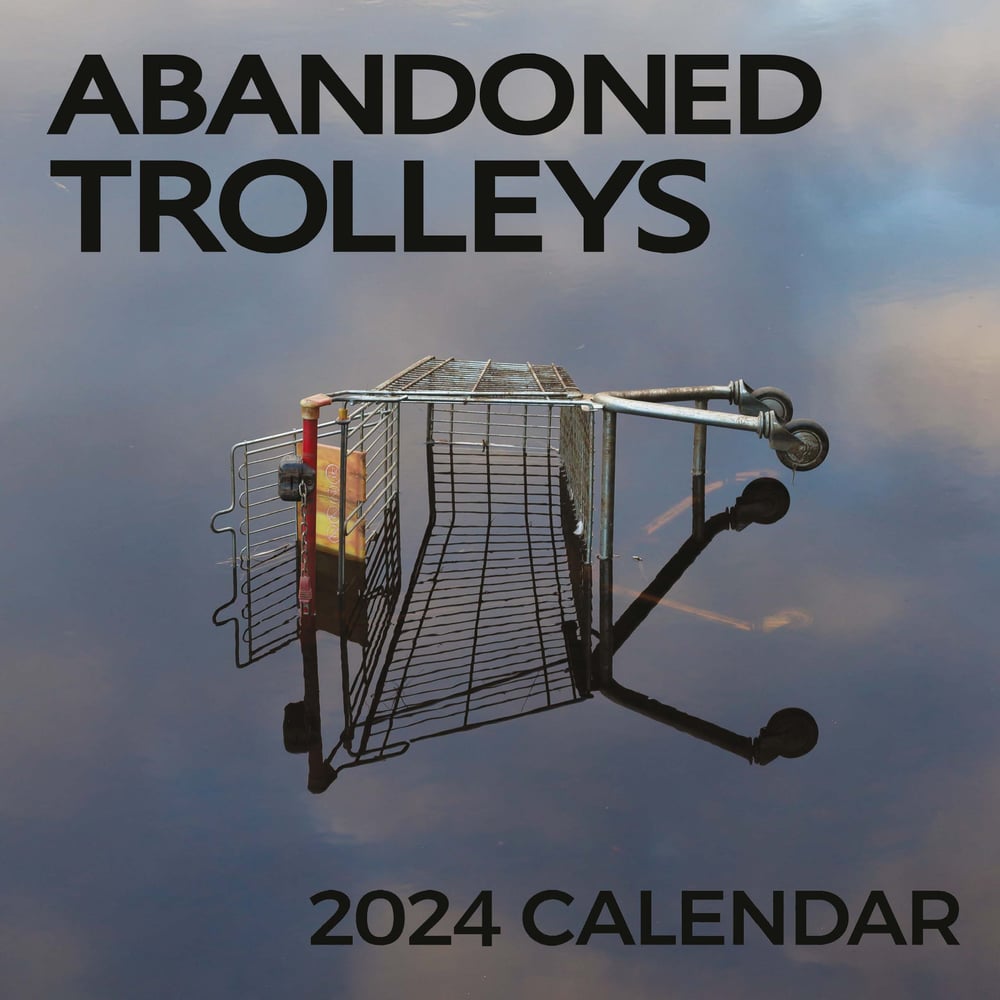 Image of ABANDONED TROLLEYS 2024 CALENDAR