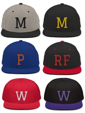 Wisco College Town Snapbacks