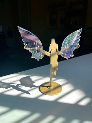 Image of fluorite fairy wings
