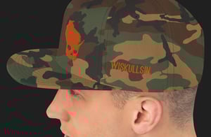 Wiskullsin Camo Snapback
