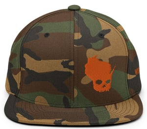 Wiskullsin Camo Snapback