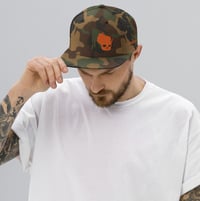 Image 1 of Wiskullsin Camo Snapback