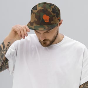 Wiskullsin Camo Snapback