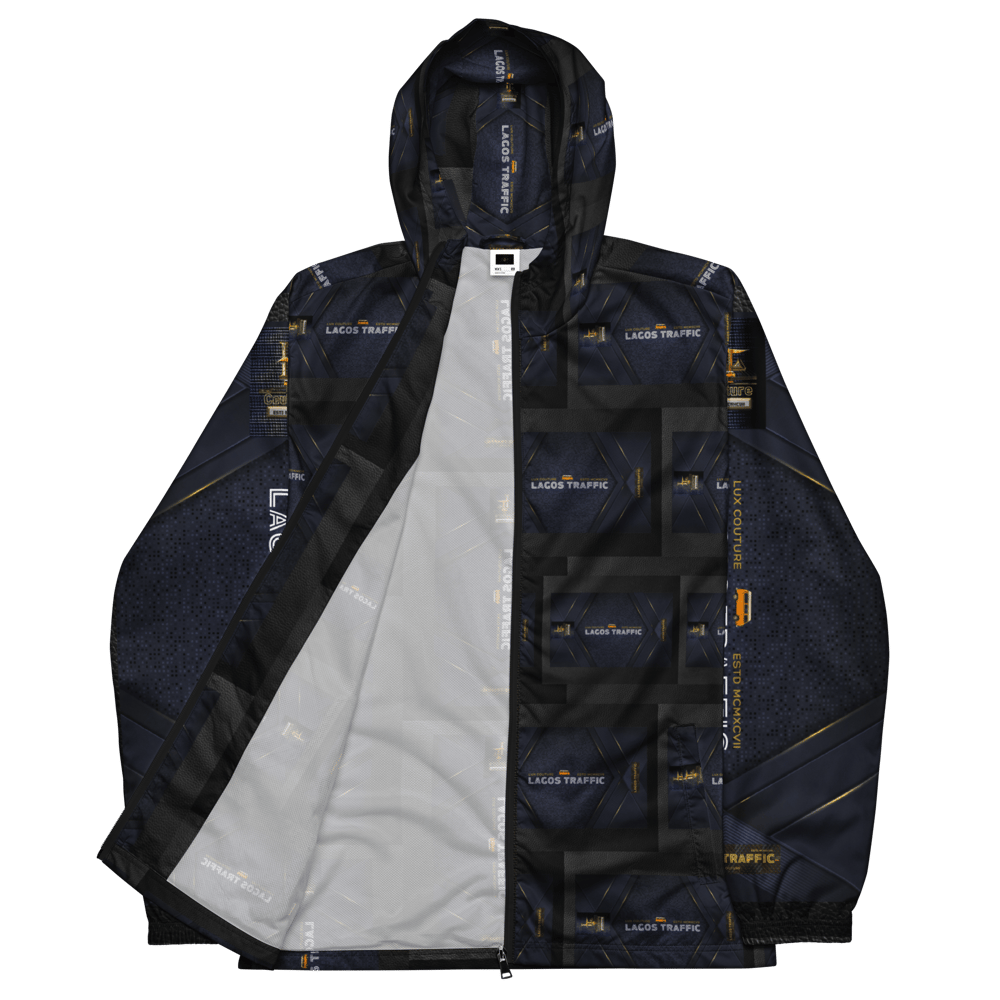 LEKKI SWAG I - LAS GIDI CITY MEN'S WINDBREAKER