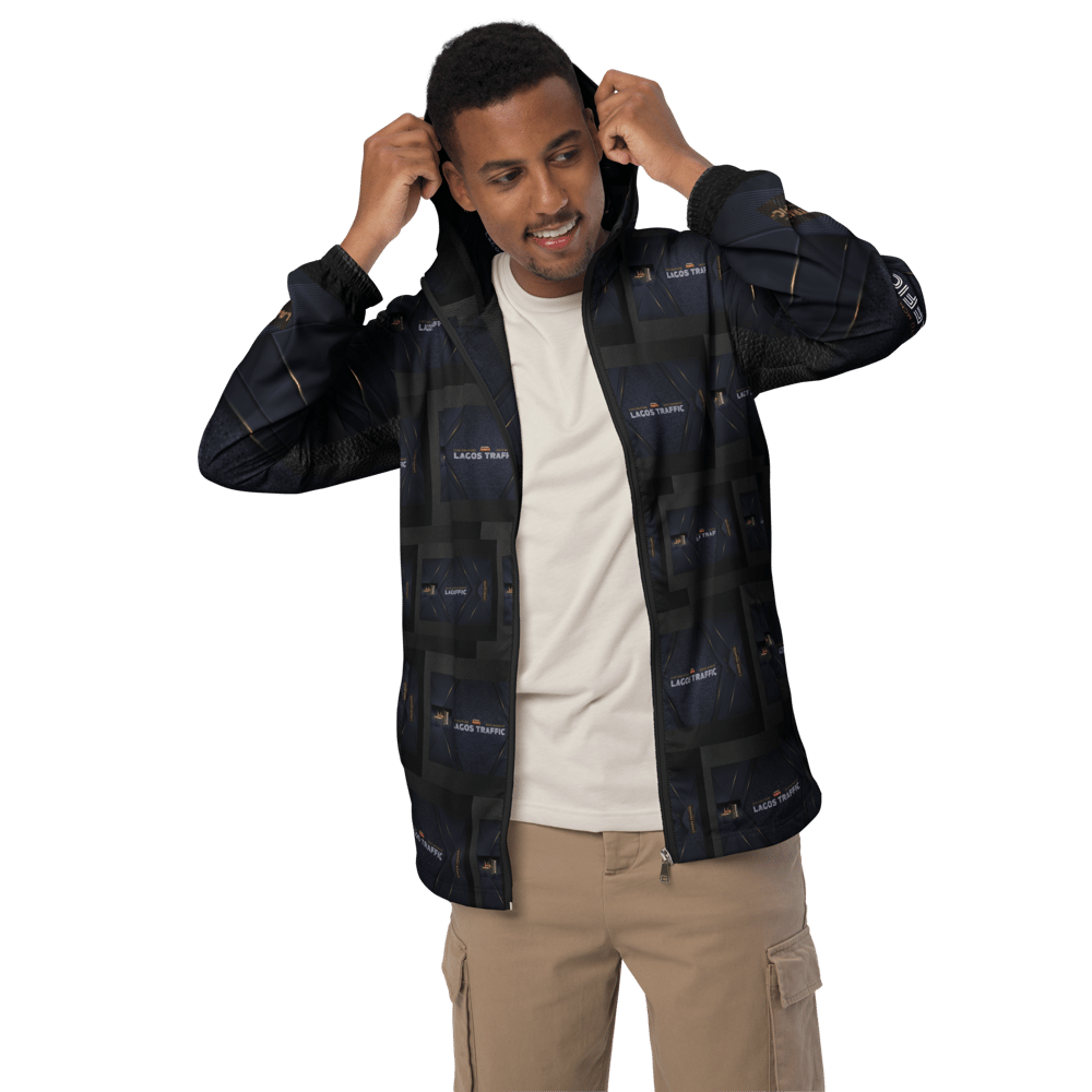 LEKKI SWAG I - LAS GIDI CITY MEN'S WINDBREAKER