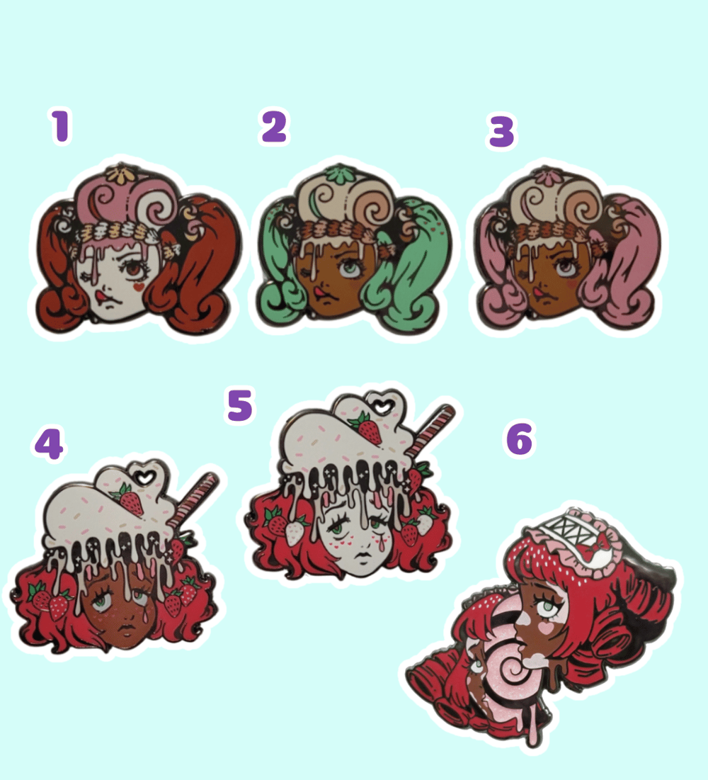 Image of STANDARD Grade Pins - All Available Designs