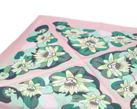 Pink Water Lily Scarf