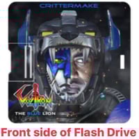 The BLUE LION ALBUM (15 songs ) on limited edition usb flshdrives 