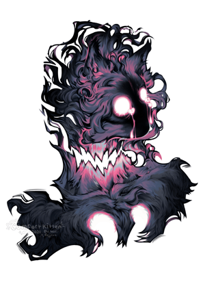 Heart Shaped Tears - Art Print