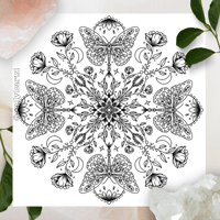 Image 4 of Magical Mandala Print Series