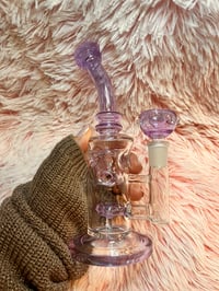 Image 1 of Thick Glass Smoking Bong / Glass Water Pipe/.Large Bong