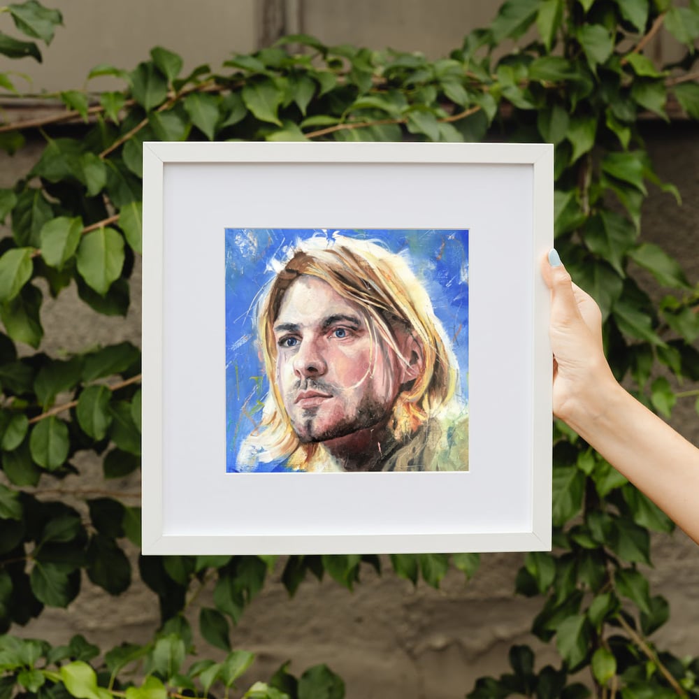 Open Edition  - Kurt Cobain - Nirvana I - Print