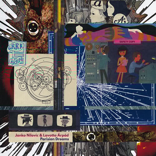 Image of Janko Nilovic And Lavotta Árpád – Parisian Dreams 7" Broc Recordz, HMG01PDV
