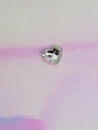 Image 5 of Clear crystal heart shape