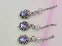 Image 2 of Purple dangle stone