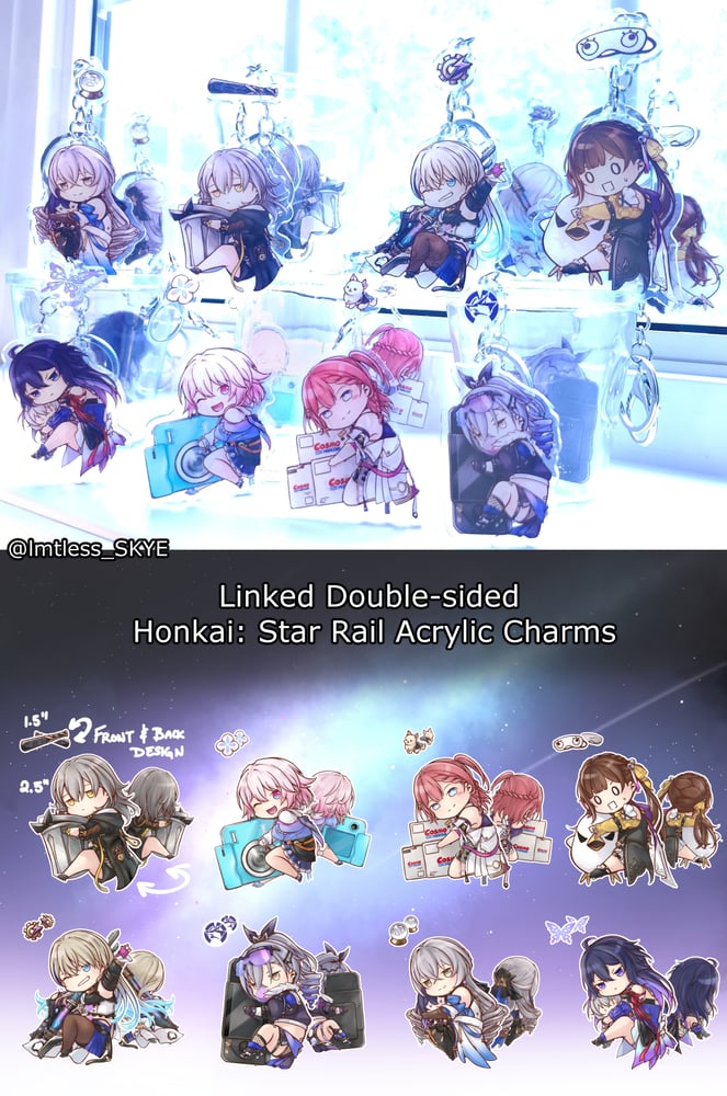 Image of Honkai: Star Rail Keycharms