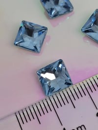 Image 2 of Crystal blue square shape