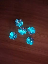Image 1 of UV flower charm