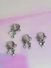 Image 5 of Two tone heart charm