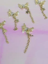 Image 3 of Gold dangled butterfly 
