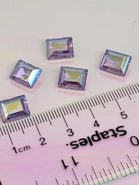 Image 2 of Purple dimond rectangle shape