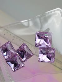 Image 5 of K9 purple square dimond 