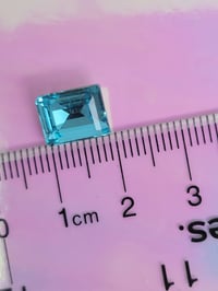 Image 5 of Light blue dimond  rectangle 