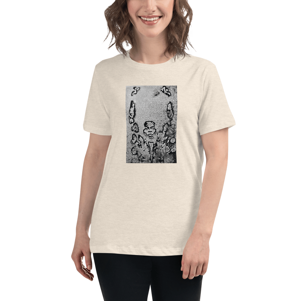 THE STANCE (GREY) - LTC METRO WOMEN'S RELAXED T-SHIRT