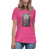 THE STANCE (PINK/GRY) - LTC METRO WOMEN'S RELAXED T-SHIRT 