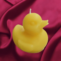 Duck Beeswax Candle
