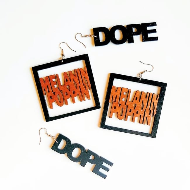 Melanin Poppin | Bronze | Gold