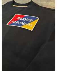 Image 1 of Prayer Partners Crewneck - Black - Big Patch