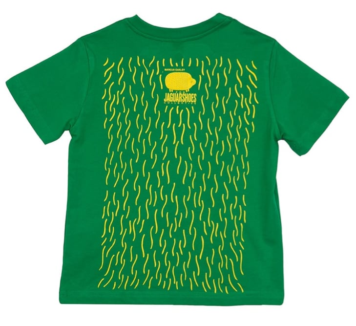 Marcus Oakley kid's t-shirt green