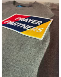 Image 2 of Prayer Partners Crewneck - Gray - Big Patch