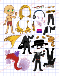 Image 1 of Erasermic Dress Up!