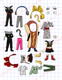 Image 3 of Erasermic Dress Up!
