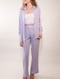 Image of Drape Linen Pant Lavender