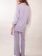 Image of Drape Linen Button Down Lavender