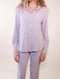 Image of Drape Linen Button Down Lavender