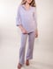 Image of Drape Linen Button Down Lavender
