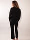 Image of Drape Linen Button Down Black