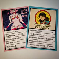Image 3 of TANK GIRL INFORMATION PACK - with bonus RUMBLE CARDS and STICKER!