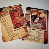 Image 2 of TANK GIRL INFORMATION PACK - with bonus RUMBLE CARDS and STICKER!